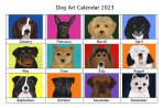 Click here for a close up of Dog Art 2023