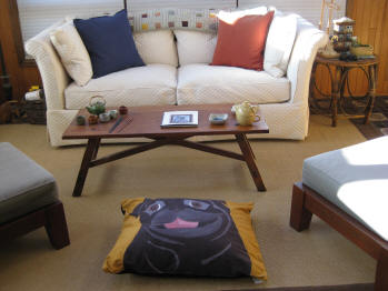 Adds charm to any room! Shown: 24 x 30 - Pug Design A32