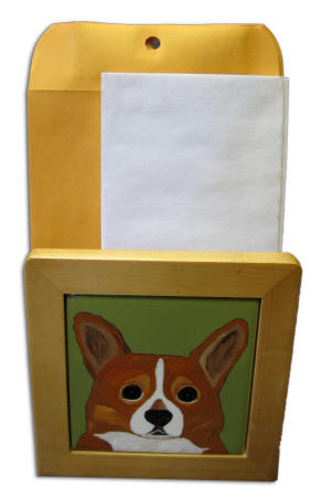 Great for holding mail, labels and envelopes!