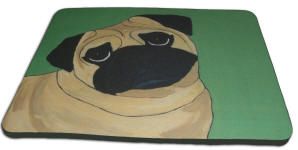 Mousepad - Pug Design A35